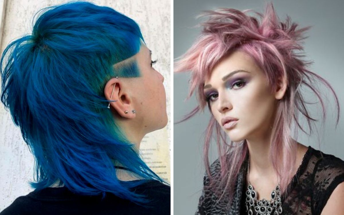 mullet-2023-colorato_ Short Hairstyles - Salon Magazine